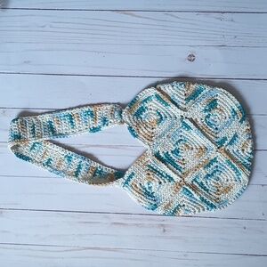 Handmade Grannysquare Boho Bag